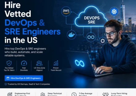Hire vetted DevOps & SRE engineers in the US – skilled cloud, automation, and reliability experts ready to join your team.