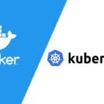 TechLynx logo and container orchestration concept – hiring certified Kubernetes and Docker specialists for cloud-native deployment