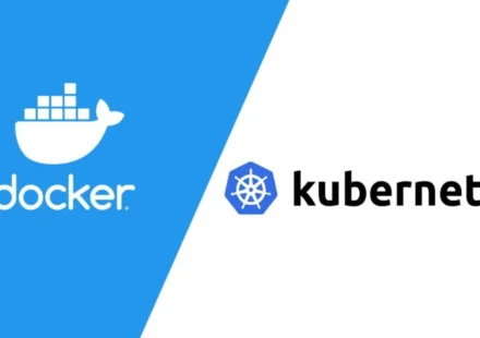 TechLynx logo and container orchestration concept – hiring certified Kubernetes and Docker specialists for cloud-native deployment