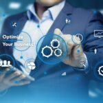 Hire Cloud-Native Engineers – US tech staffing banner showing diverse software developers working with Kubernetes and serverless architecture icons.