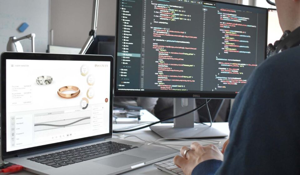 A diverse team of backend engineering experts collaborating on cloud server infrastructure, showcasing secure API development and database management for scalable web applications.