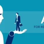A futuristic digital illustration featuring a glowing human brain interconnected with neural networks, data streams, and machine learning pipelines. Robotic arms and coding interfaces surround the brain, symbolizing the fusion of human intelligence with automation. Overlaid text reads "How to Recruit Engineers for AI-Powered Applications." The image represents the strategic approach needed to attract top talent specializing in AI-Powered development.