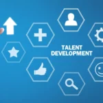 HR recruiter and hiring manager reviewing code portfolios and technical assessment scores to evaluate Technical Talent effectively