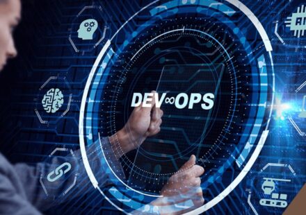 DevOps engineers monitoring CI/CD pipelines and deployment dashboards, showcasing how automation accelerates Software Delivery