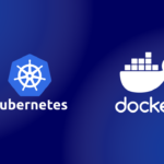 DevOps engineer comparing Kubernetes and Docker containers on dual monitors, weighing DevOps Engineer Skills in a Kubernetes or Docker hiring decision